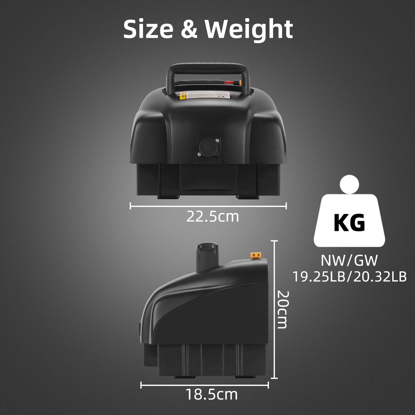 MS09/MS09 PRO 15AH/25AH Battery